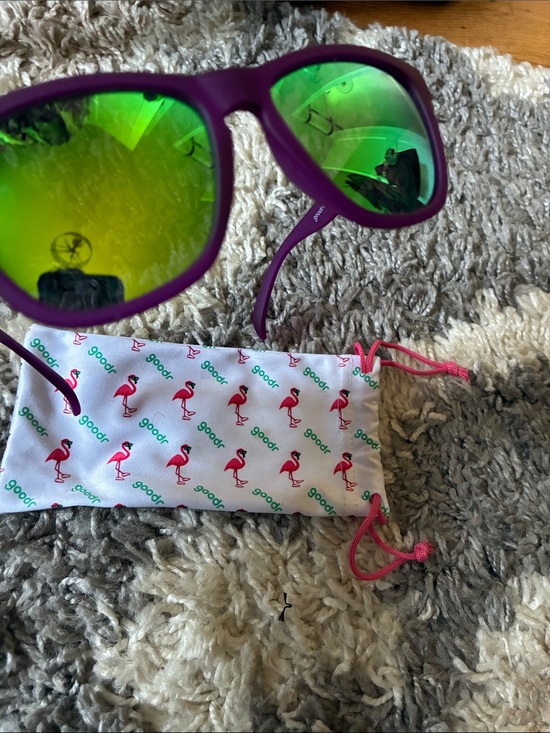 goodr Accessories - Goodr purple sunglasses